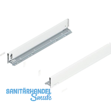 BLUM LEGRABOX pure Zarge H�he M, NL 600, Seidenwei�-matt