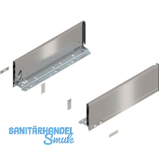 BLUM LEGRABOX pure Zarge Höhe K, NL 400, INOX (Anti-Fingerprint) BLUM LEGRABOX pure Zarge Höhe K, NL 400, INOX (Anti-Fingerprint)