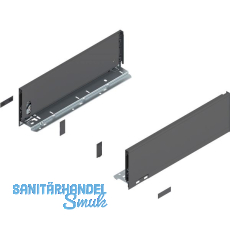 BLUM LEGRABOX pure Zarge Höhe K, NL 400, Oriongrau-matt BLUM LEGRABOX pure Zarge Höhe K, NL 400, Oriongrau-matt