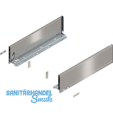 BLUM LEGRABOX pure Zarge H�he K, NL 450, INOX (Anti-Fingerprint)