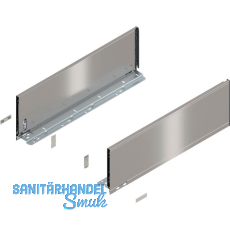 BLUM LEGRABOX pure Zarge H�he C, NL 550, INOX (Anti-Fingerprint)