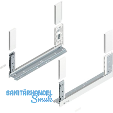 BLUM LEGRABOX free, Zarge H�he C, NL 450, Seidenwei�-matt