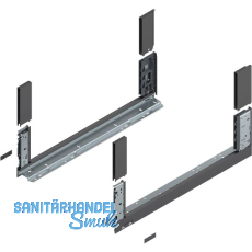 BLUM LEGRABOX free, Zarge H�he C, NL 600, Oriongrau-matt