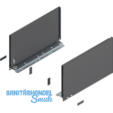 BLUM LEGRABOX pure Zarge H�he F, NL 400, Oriongrau-matt