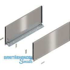 BLUM LEGRABOX pure Zarge H�he F, NL 550, INOX (Anti-Fingerprint)