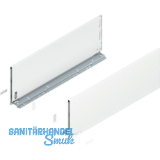 BLUM LEGRABOX pure Zarge H�he F, NL 650, Seidenwei�-matt