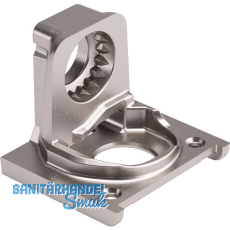 Tablar-Bodenträger PK2 PRO Anschrauben Tablarstärke 18/19, Zamak vernickelt Tablar-Bodenträger PK2 PRO Anschrauben Tablarstärke 18/19, Zamak vernickelt