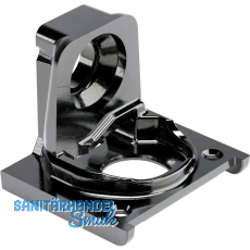 Tablar-Bodenträger PK2 PRO Anschrauben Tablarstärke 18/19, Zamak vern. schwarz Tablar-Bodenträger PK2 PRO Anschrauben Tablarstärke 18/19, Zamak vern. schwarz