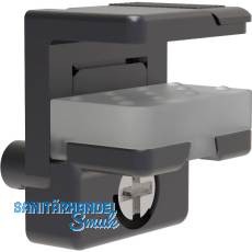 EFFEGI BREVETTI Glasbodenträger Alfa Glass Lock Stop2 zum Stecken vern. schwarz EFFEGI BREVETTI Glasbodenträger Alfa Glass Lock Stop2 zum Stecken vern. schwarz