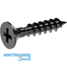 KIMANA Befestigungsschrauben 3,5 x 18 mm, schwarz