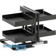 VS COR Flex Eckauszug Set Essentio KB 1000 mm Lava VS COR Flex Eckauszug Set Essentio KB 1000 mm Lava