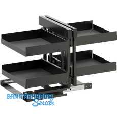 VS COR Flex Eckauszug Set Essentio KB 1200 mm Lava VS COR Flex Eckauszug Set Essentio KB 1200 mm Lava