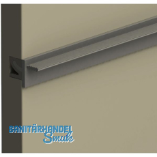 ALU-STYLE Wall Sys Tablar-/Korpusträger 19 mm Aluminium ALU-STYLE Wall Sys Tablar-/Korpusträger 19 mm Aluminium