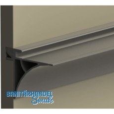 ALU-STYLE Wall Sys Glastablarträger Aluminium ALU-STYLE Wall Sys Glastablarträger Aluminium