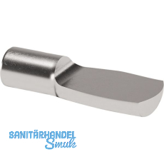 ITALIANA FERRAMENTA Steckbodenträger Paletta, Bohr ø 5mm, vernickelt VPE 1000 ST ITALIANA FERRAMENTA Steckbodenträger Paletta, Bohr ø 5mm, vernickelt VPE 1000 ST