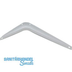 Konsole starr, Höhe 110 mm, Tiefe 140 mm, Stahlblech weiß lackiert Konsole starr, Höhe 110 mm, Tiefe 140 mm, Stahlblech weiß lackiert