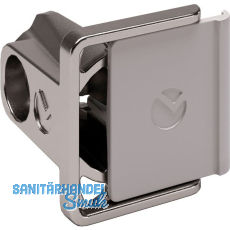 Schraubbodenträger Kalipso, Zamak vernickelt Schraubbodenträger Kalipso, Zamak vernickelt