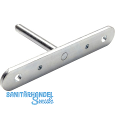 ITALIANA FERRAMENTA Befestigungsplatte Triade Mini Bohrtiefe 60 mm, verzinkt