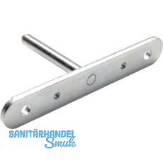 ITALIANA FERRAMENTA Befestigungsplatte Triade Bohrtiefe 60 mm, verzinkt