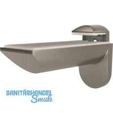 ITALIANA FERRAMENTA Tablar-Klemmträger Kaiman, Stärke 7-41 mm, edelstahlfarbig ITALIANA FERRAMENTA Tablar-Klemmträger Kaiman, Stärke 7-41 mm, edelstahlfarbig