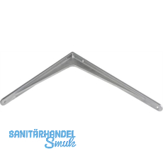 Konsole Schwerlast, H�he 350 mm, Tiefe 400 mm, Tragkraft 170 kg, Aluminium natur