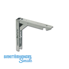 Konsole Klapponette klappbar ohne Sicherung, Tiefe 300 mm, Stahl verzinkt