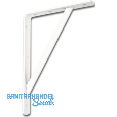 Konsole Schwerlast - Steg, H�he 395 mm, Tiefe 255 mm, Stahl wei� lackiert