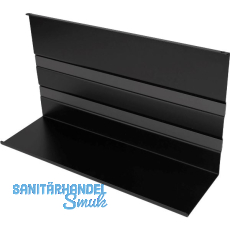 Linero MosaiQ Universalablage 200 mm Stahl schwarz