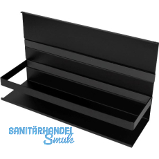 Linero MosaiQ Universalablage mit B�gel 200 mm Stahl schwarz
