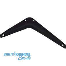 Konsole starr, Höhe 90 mm, Tiefe 115 mm, Stahlblech schwarz pulverbeschichtet Konsole starr, Höhe 90 mm, Tiefe 115 mm, Stahlblech schwarz pulverbeschichtet