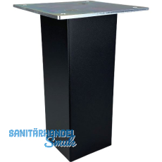 Barkonsole Connect 70 x 70 x 170 mm gerade schwarz Barkonsole Connect 70 x 70 x 170 mm gerade schwarz