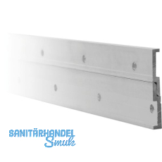 SOLIDO Paneelaufhänger Small 2000, Höhe 25 mm, Tiefe 5 mm, Länge 2000 mm, Alu SOLIDO Paneelaufhänger Small 2000, Höhe 25 mm, Tiefe 5 mm, Länge 2000 mm, Alu