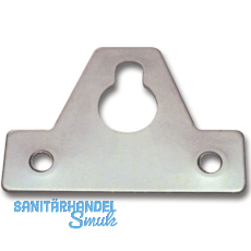 Aufh�nge�sen, 64 x 46 x 1,5 mm, Stahl verzinkt