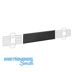 CAMAR Anwendungsschiene 821 L�nge 3000 mm, Kunststoff schwarz