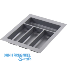 AGOFORM Besteckeinsatz Classico 450/40 Kunststoff Schiefergrau AGOFORM Besteckeinsatz Classico 450/40 Kunststoff Schiefergrau