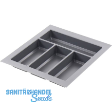 AGOFORM Besteckeinsatz Classico 450/45 Kunststoff Schiefergrau AGOFORM Besteckeinsatz Classico 450/45 Kunststoff Schiefergrau