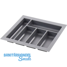 AGOFORM Besteckeinsatz Classico 450/50 Kunststoff Schiefergrau AGOFORM Besteckeinsatz Classico 450/50 Kunststoff Schiefergrau