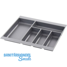 AGOFORM Besteckeinsatz Classico 450/55 Kunststoff Schiefergrau AGOFORM Besteckeinsatz Classico 450/55 Kunststoff Schiefergrau