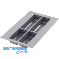 AGOFORM Besteckeinsatz Classico 500/35 Kunststoff Schiefergrau AGOFORM Besteckeinsatz Classico 500/35 Kunststoff Schiefergrau