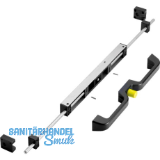 ACCURIDE Handgriff-Set mit Drucktastenverschluss, 120 N, Stahl/Kunststoff ACCURIDE Handgriff-Set mit Drucktastenverschluss, 120 N, Stahl/Kunststoff