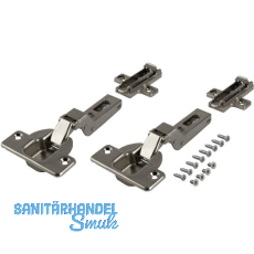 ACCURIDE 1432 Scharnierset f�r dicke innenliegende T�ren, Stahl verzinkt