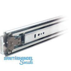 Schwerlast Kugelk�figf�hrung L76120 Vollauszug, L�nge 813 mm, Stahl verzinkt