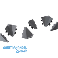 REHAU Formteile-Set Rauwalon vario-line Kunststoff Edelstahl-Effekt REHAU Formteile-Set Rauwalon vario-line Kunststoff Edelstahl-Effekt