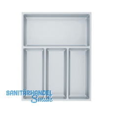 AGOFORM Besteckeinsatz Sky 500/45 Kunststoff silbergrau AGOFORM Besteckeinsatz Sky 500/45 Kunststoff silbergrau
