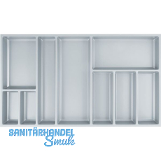 AGOFORM Besteckeinsatz Sky 500/90 Kunststoff silbergrau AGOFORM Besteckeinsatz Sky 500/90 Kunststoff silbergrau