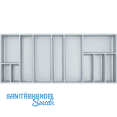 AGOFORM Besteckeinsatz Sky 500/120 Kunststoff silbergrau AGOFORM Besteckeinsatz Sky 500/120 Kunststoff silbergrau