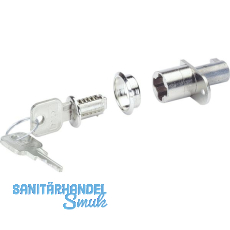 HETTICH PRESTIGE 2000 Zentralverschluss Z23, �18, Zinkdruckguss vernickelt