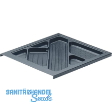 HETTICH Systema Top 2000 Schreibmaterial-Auszug 392 mm; H�he 25 mm, schwarz