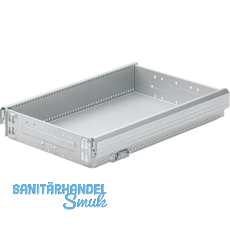 HETTICH Systema Top 2000 Stahlschubkasten 392 mm,370 x 514 mm, Alu-Finish