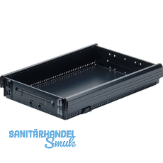 HETTICH Systema Top 2000 Stahlschubkasten 392 mm, 370 x 514 mm, schwarz